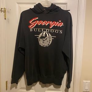 Ladies Georgia Bulldogs hoodie- one size fits all.